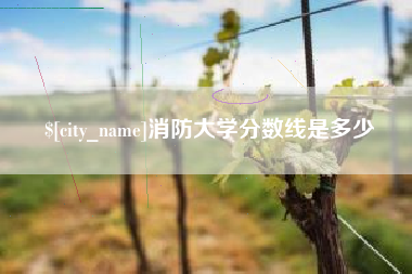 灌云消防大学分数线是多少