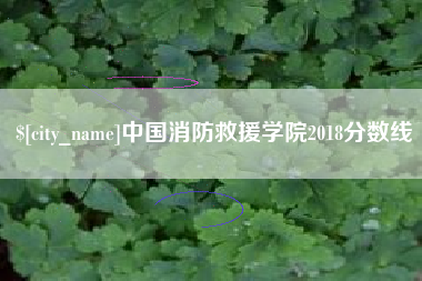 灌云中国消防救援学院2018分数线