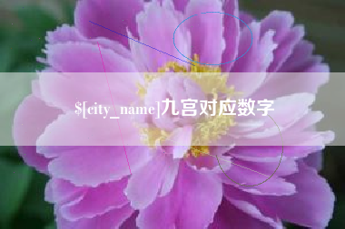 灌云九宫对应数字