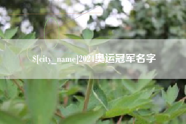 灌云2024奥运冠军名字
