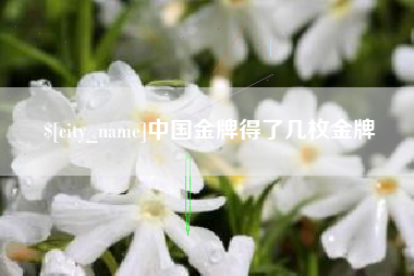 灌云中国金牌得了几枚金牌