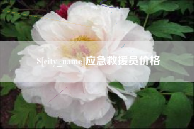 灌云应急救援员价格