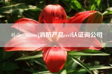 灌云消防产品cccf认证询公司