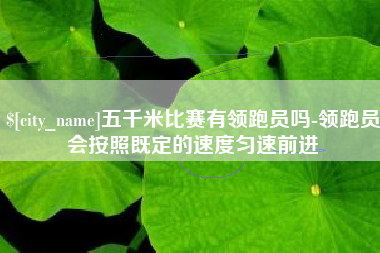 灌云五千米比赛有领跑员吗-领跑员会按照既定的速度匀速前进
