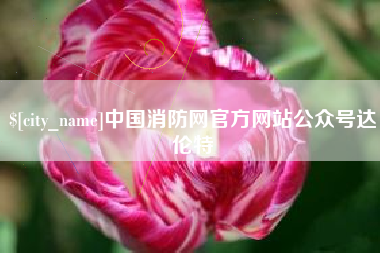 灌云中国消防网官方网站公众号达伦特