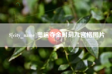 灌云奥运夺金时刻九宫格图片