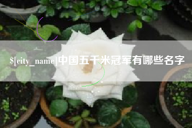 灌云中国五千米冠军有哪些名字