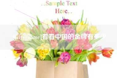 灌云看看中国的金牌有多少